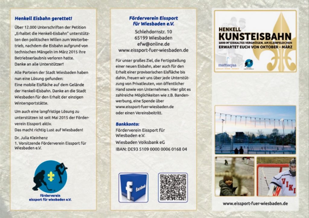 Deckblatt Flyer Saison 16/17 der Henkell-Kunsteisbahn
